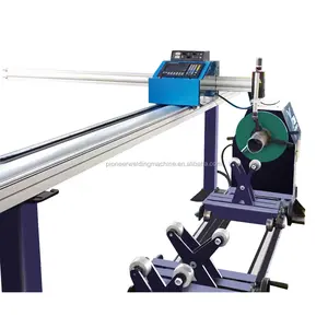 China Portable CNC Metal Plasma Cutting With Pipe Cutting Rotary