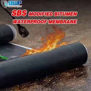 Matériau de <span class=keywords><strong>toiture</strong></span> imperméable - <span class=keywords><strong>Panneau</strong></span> de <span class=keywords><strong>toiture</strong></span> - 3 mm / 4 mm - Membrane imperméable pour <span class=keywords><strong>toiture</strong></span> utilisant l'asphalte modifié SBS APP - Product Image 5