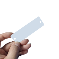 Cartes RFID PVC UHF ISO18000-6C 860~960 MHz, cartes RFID vierges imprimables pour la gestion logistique et la gestion des palettes de RZXRFID