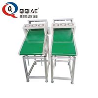 Convoyeur à bande DIP personnalisable de 0,6 m, Convoyeur de transport pour soudage à la vague et inspection de circuits imprimés avec bande de 400 mm de largeur, Taille personnalisable disponible