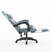Fauteuil de Gaming Moderne et Confortable pour PC, Réglable en Tissu pour Maison et Bureau