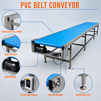 Convoyeur à bande personnalisé en acier inoxydable avec bande en PU pour la transformation alimentaire, taille et vitesse sur mesure
