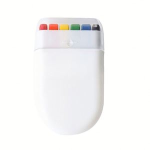Crayons lavables à l'huile blancs arc-en-ciel avec logo personnalisé pour événements sportifs de football, peinture sur le visage, fêtes, festivals, promotionnels - Product Image 2