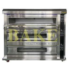 OEM Factory Supply Automatic Big 4 trays sinmag deck bread baking oven