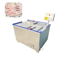 Équipement d'abattage essentiel pour le traitement du poulet Nouvelle machine à couper les ongles des pieds de poulet avec enlèvement des ongles à moteur
