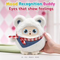 Giocattolo di Peluche Interattivo con Riconoscimento dell'Umore AI, Feedback Emotivo, Controllo Vocale, Apprendimento STEM per Bambini OEM
