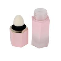 Tube de gloss à lèvres dégradé rose 5 ml, flacon de fard à joues liquide avec pinceau éponge