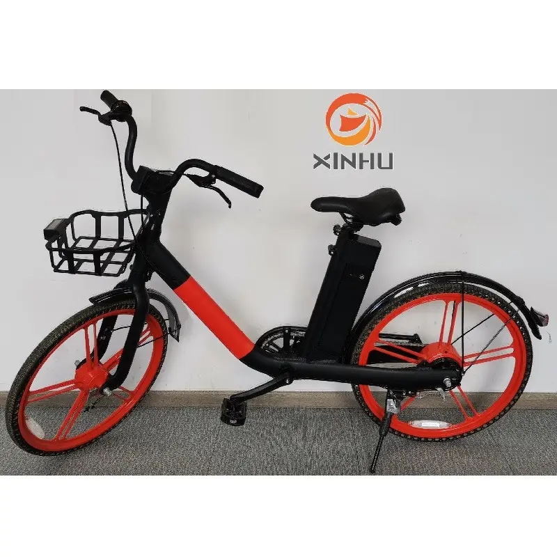 XINHU torque sensor e bike for rent purpose in e bike sharing power long range with pedal for sale cruiser e bike city folding