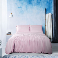 Ensemble de housse de couette Eucalyptus Lyocell, taie d'oreiller en soie personnalisée et drap de lit ajusté King Size, ensemble de literie Tencel