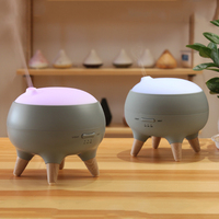 Smart Tuya APP Télécommande Ultrasonique Humidificateur d'Air Diffuseur d'Arômes d'Huiles Essentielles avec Veilleuse LED