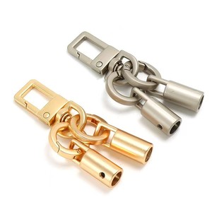 Kim Loại DIY Xoay Móc Khóa Tôm Hùm Khóa Chuỗi Mặt Dây Chuyền Dây Buộc Đẩy Cổng Snap Hook Với Vòng Chìa Khóa Túi Phần Cứng - Product Image 2