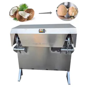 Commercial old dry coconut dehusking machine farm coconut sheller machine dried coconut husk peeling machine