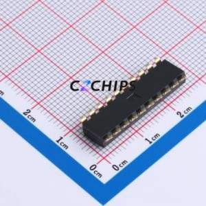 DSIC-T-10-R DIP Switch SMD Switch ( Number of Switch Sections: 10 )( Lead Spacing: 2.54mm )( Color: Black ) - Product Image 2