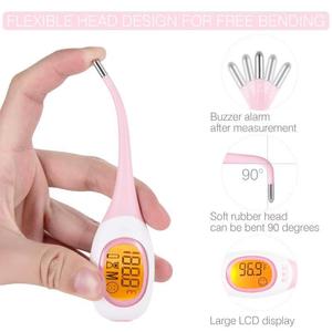 Digital Electronic <strong>Thermometer</strong> Soft <strong>Tip</strong> Large Screen High Precision For Infants Oral Axillary Rectal - Product Image 5