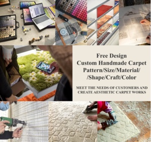 Hiện Đại Phổ Biến Thiết Kế Tay Tufted Handmade Gradient Khu Vực Thảm Cho Phòng Khách Phòng Ngủ Tùy Chỉnh Len Acrylic Trang Trí Nội Thất Thảm - Product Image 2