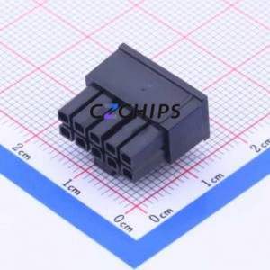430251000 Housing (Wire-to-Board / Wire-to-Wire) P=3mm Connector 2x5P 3mm Micro-Fit (MX 3.0) 3mm - Product Image 2