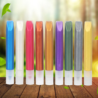Bview Art verre peinture 10ml or 3d crochet en trois dimensions stylo bricolage peinture étanche cadre photo peinture acrylique