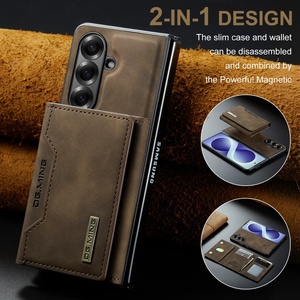 เคสโทรศัพท์หนัง PU แม่เหล็กแบบพับได้ ขายดี สำหรับ Samsung Z Fold 8 Ultra 3 4 5 6 7 พร้อมช่องใส่บัตร ตั้งได้ กันกระแทก - Product Image 6
