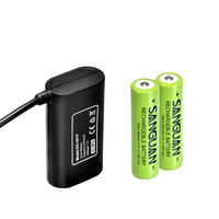 3.7V 4400mAh 18650 Li Polymer 3000Mah Rechargeable Black Silicone Case Battery Pack