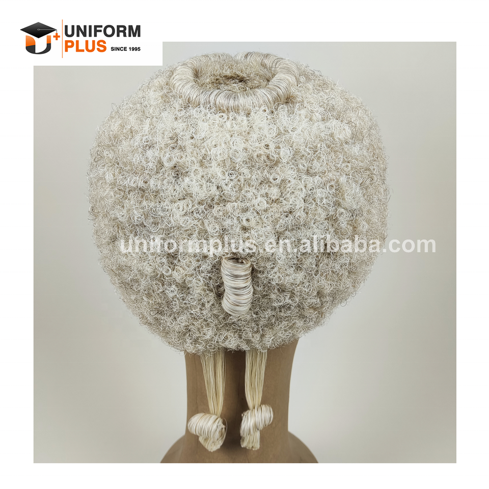 High Quality 100% Horse Hair Bench Wigs for Legal Courts
