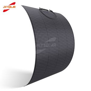 <span class=keywords><strong>Panneau</strong></span> <span class=keywords><strong>solaire</strong></span> flexible 160W/12V ETFE panneaux solaires monocristallins de qualité A sortie stable hors réseau pour camping-car marin camping camping-car - Product Image 3