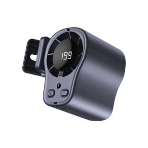 Ventilador portátil recargable por USB con batería, plegable, de mano, para exteriores, con pantalla digital - Product Image 6