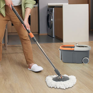 La technologie de nettoyage en profondeur Spin Mop Easy Mop élimine les tampons en microfibres de 99 bactéries - Product Image 6