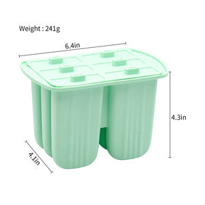 قالب مصاصات مبتكر 100% آمن للطعام، قالب آيس كريم سيليكون خالٍ من مادة BPA - Product Image 2