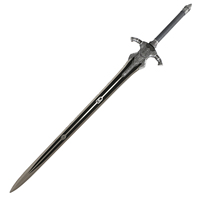 Épée réelle de 140 cm inspirée de la lourde épée de Artorias, le Chevalier du jeu Dark Souls – Lame de sabre