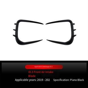 สติ๊กเกอร์ตกแต่งรถยนต์ Veidt สำหรับ <span class=keywords><strong>Volkswagen</strong></span> ID.<span class=keywords><strong>3</strong></span> ปี 2019-2022 ช่องระบายอากาศกันชนหน้า ช่องลมด้านข้าง  อะไหล่ตกแต่งรถยนต์นำเข้า - Product Image 6