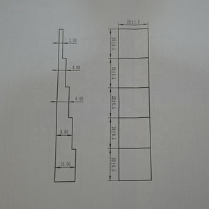 บล็อกสอบเทียบเครื่องวัดความหนาแบบอัลตราโซนิก Xtester-5 ขั้นตอน 2 มม. 4 มม. 6 มม. 8 มม. 10 มม. 20 มม. #   เหล็กกล้าคาร์บอน 1018  แบบไม่ทำลายวัสดุ (NDT) - Product Image 3
