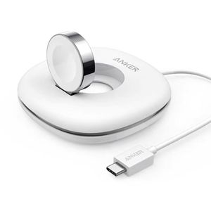 Anker Magnetic Charger For Apple Watch A8802 White Portable Charging Dock - Product Image 1