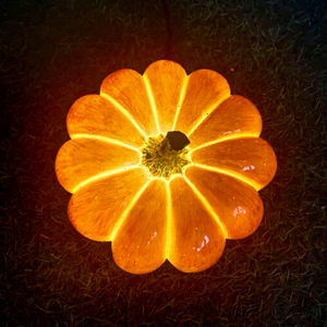 Harvest Pumpkin <b>Light</b> Sculpture for <b>Shopping</b> Centers Parks Resorts Markets and Seasonal Festival Decoration Displays - Product Image 1