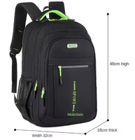 Sac à dos personnalisé durable et pas cher pour hommes, sac de voyage imperméable pour le sport, sac à dos d'école pour étudiants, sac à dos pour ordinateur portable