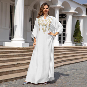 Djellaba Musulmana para <span class=keywords><strong>Mujer</strong></span>, Ropa Femenina de Turquía y Dubái, Vestido para <span class=keywords><strong>Mujer</strong></span> - Product Image 2