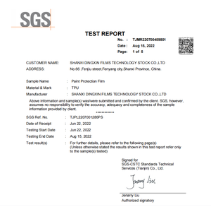 Pellicola Protettiva Auto PPF Giallo <span class=keywords><strong>Modena</strong></span> in TPU Autoriparante, Idrofobica, Facile da Installare, Cambio Colore, Direttamente dalla Fabbrica - Product Image 6