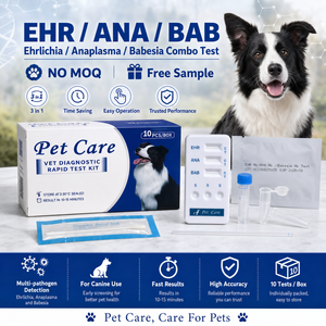 Kit de Prueba Combinada para Babesia <span class=keywords><strong>Canis</strong></span> y Babesia Gibsoni, para Detección Rápida de Parásitos Caninos, Sin Cantidad Mínima de Pedido - Product Image 2