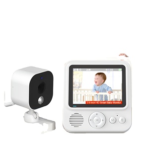 Anicebb, fabricant chinois de moniteurs pour bébés, moniteur de vision nocturne 720P, 2,4 GHz, moniteur de température, rappel d'alimentation, berceuses, lecteur de musique - Product Image 1