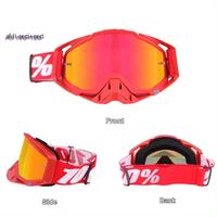 Lunettes de Motocross personnalisées de haute qualité en gros Tear Off-Road Dirt Bike OEM Léger Anti-Vent Protection UV Full Rim Sports