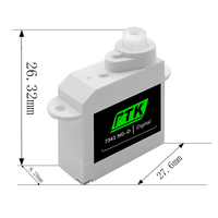 Servo numérique DIY d'usine PTK 7341 NG-D 4,5g pour avion d'intérieur EPP F3P F3K F3L modèle RC voiture télécommandée en métal