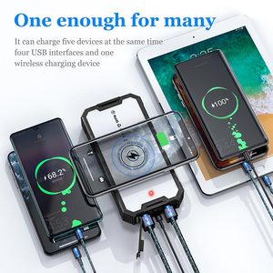 Batterie <span class=keywords><strong>solaire</strong></span> la plus vendue 20000mAh Li-Polymère Étanche Charge rapide avec affichage LED - Product Image 2