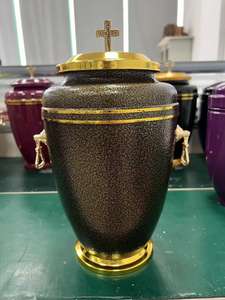 צבע מותאם אישית דפוס מתכת כד קישוט מתנת הנצחה - Product Image 2