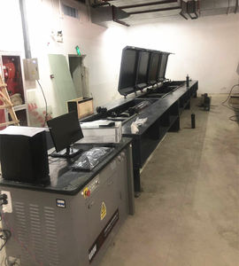 Tel halat kablosu çekme test makinesi gibi uzun malzemeler için HST 10000KN hidrolik Servo yatay naylon halat - Product Image 2