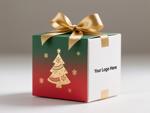 Lễ hội cản trở Hộp quà tặng giáng sinh cao cấp thân thiện với môi cứng nhắc hộp vàng lá in logo tùy chỉnh phong cách bao bì cho quà tặng - Product Image 3