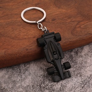 F1 Racing Car Metal Keychain UV Printed <strong>Formula</strong> <strong>1</strong> Model Business Promotional <strong>Gift</strong> for Exhibition Advertising - Product Image 4