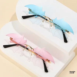 Hot Sale on Gothic Style Bat Wing Sunglasses Fashion Sunglasses UV400 Protection for Parties and Events Available For Sale - Product Image 5