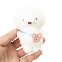 Mini porte-clés en peluche animale - Poupée en peluche douce, ornement suspendu pour cadeaux d'enfants et faveurs de fête