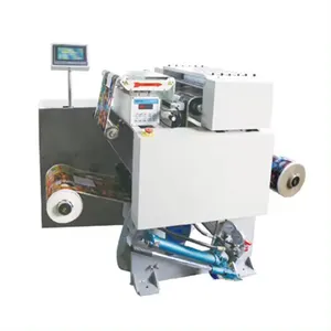 Hoge Snelheid Automatische Papier Embosser Feeder Vel Hot Embossing Roller Aluminiumfolie Papier Reliëfmachine