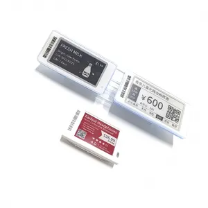 New Bluetooth 2.4G Highlight NFC China Manufacture multi color Cheap Digital ESL E-ink Shelf rack identification labels