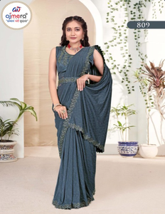 Ethnic Ready-to-Wear Women's <b>Sarees</b> Wholesale Stylish Designer Collection Bulk Orders Competitive Prices Party All Seasons Sun - Product Image 2